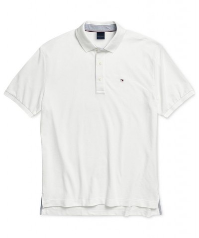 Men's Classic-Fit Ivy Polo Shirt with Magnetic Closure White $24.60 Polo Shirts