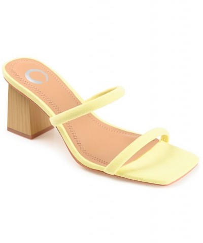 Women's Henrietta Sandals Yellow $42.30 Shoes