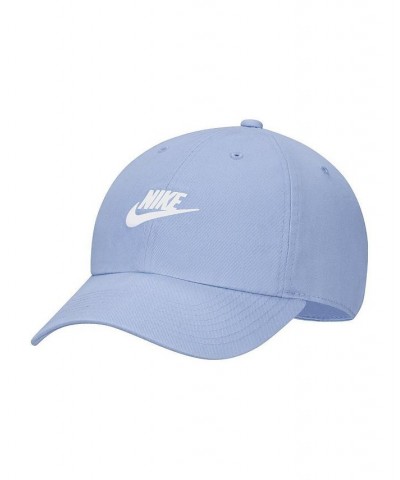 Men's Navy Futura Heritage86 Adjustable Hat Light Blue $16.10 Hats