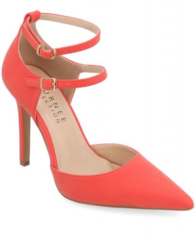 Women's Lilyann Stilettos Orange $41.00 Shoes