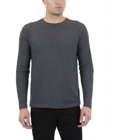 Men's Take A Hike Long Sleeve Graphic T-shirt Gray $18.90 T-Shirts