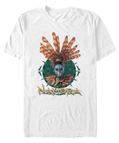 Men's Namora Fin Crown Short Sleeve T-shirt White $15.05 T-Shirts