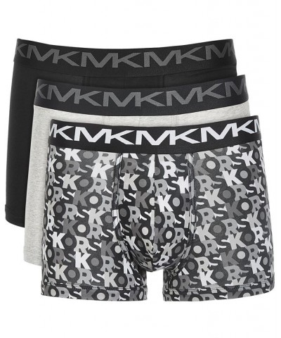 Men's Stretch Fashion Boxer Briefs, Pack of 3 Gray $28.05 Underwear