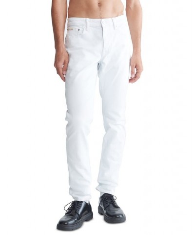 Men's Slim Fit Stretch Jeans Oyster Grey $32.90 Jeans