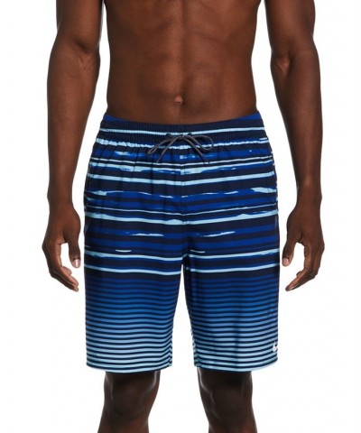 Men's Fade Stripe Breaker 9" Swim Trunks PD02 $31.11 Swimsuits