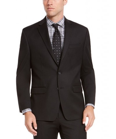Men's Classic-Fit Suit Jackets Black Solid $53.90 Suits
