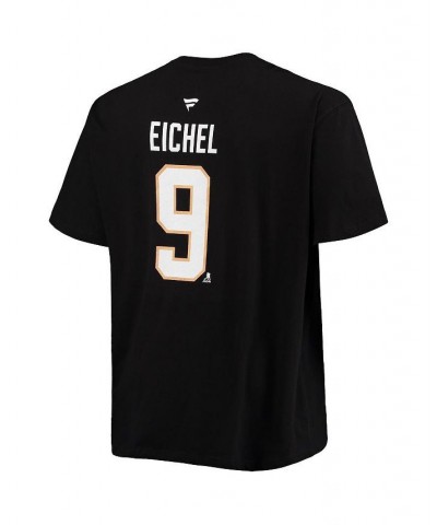 Men's Branded Jack Eichel Black Vegas Golden Knights Big and Tall Name Number T-shirt $23.19 T-Shirts