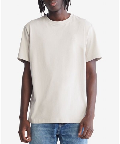 Men's Smooth Cotton Solid Crewneck T-Shirt PD05 $27.72 T-Shirts