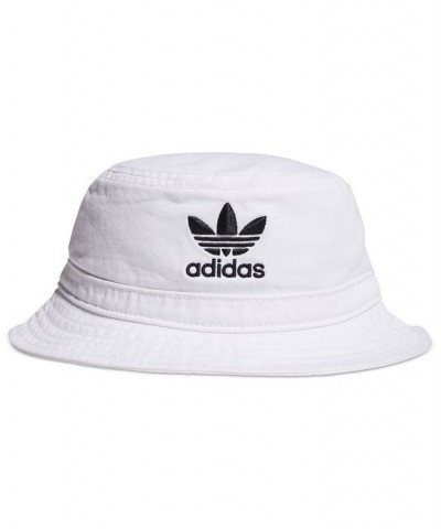 Men's Originals Washed Bucket Hat White $17.20 Hats
