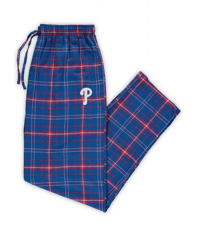 Men's Royal, Red Philadelphia Phillies Big and Tall Team Flannel Pants $28.49 Pajama
