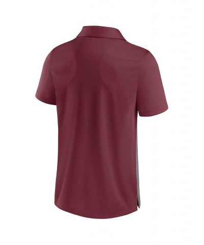 Men's Branded Maroon and Heathered Gray Texas A&M Aggies Split Block Color Block Polo Shirt $28.04 Polo Shirts