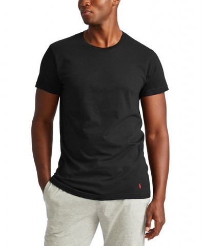Men's Big and Tall Crewneck Undershirts - 3-Pack Black $33.75 Undershirt