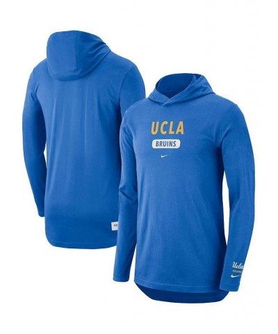 Men's Blue UCLA Bruins Team Stack Tri-Blend Performance Long Sleeve Hoodie T-shirt $28.52 T-Shirts